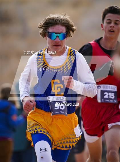 Thumbnail 3 in CHSAA 2A Cross Country Final photogallery.