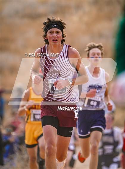 Thumbnail 1 in CHSAA 2A Cross Country Final photogallery.