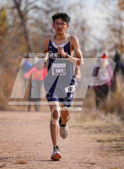 Thumbnail 3 in CHSAA 2A Cross Country Final photogallery.