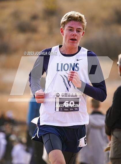 Thumbnail 3 in CHSAA 2A Cross Country Final photogallery.