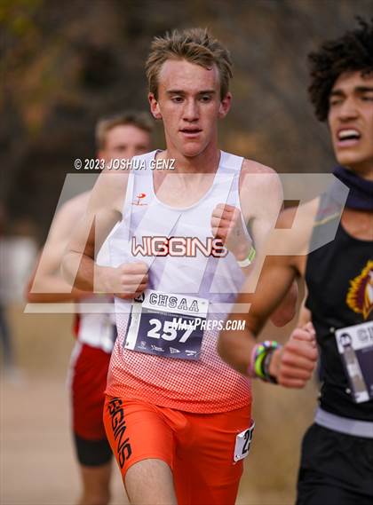 Thumbnail 3 in CHSAA 2A Cross Country Final photogallery.