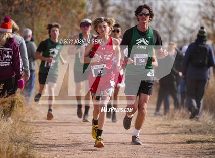 Thumbnail 2 in CHSAA 2A Cross Country Final photogallery.