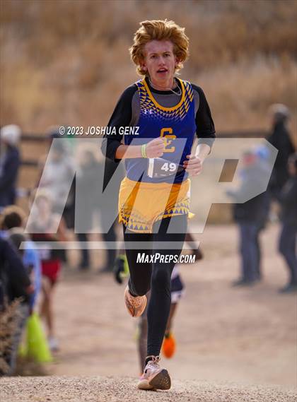 Thumbnail 2 in CHSAA 2A Cross Country Final photogallery.