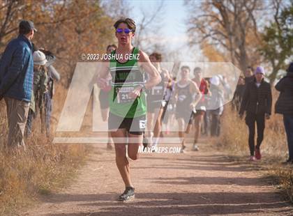 Thumbnail 2 in CHSAA 2A Cross Country Final photogallery.