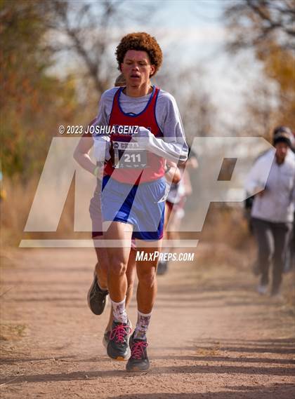 Thumbnail 2 in CHSAA 2A Cross Country Final photogallery.