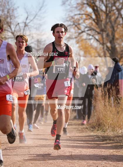 Thumbnail 3 in CHSAA 2A Cross Country Final photogallery.