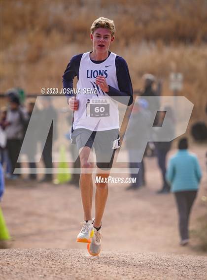 Thumbnail 2 in CHSAA 2A Cross Country Final photogallery.