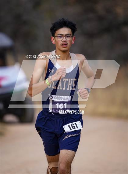 Thumbnail 3 in CHSAA 2A Cross Country Final photogallery.