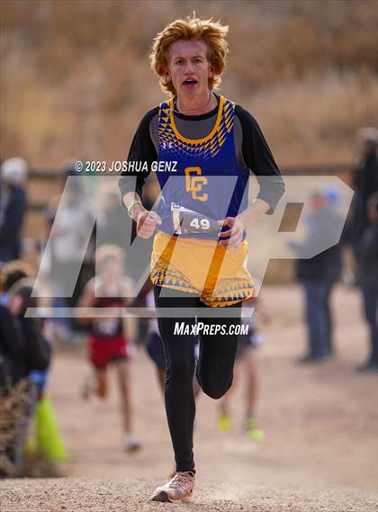 Thumbnail 3 in CHSAA 2A Cross Country Final photogallery.
