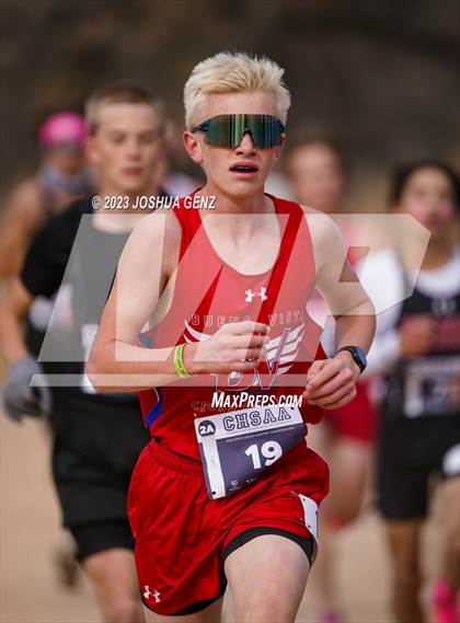 Thumbnail 3 in CHSAA 2A Cross Country Final photogallery.