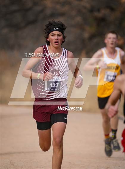 Thumbnail 3 in CHSAA 2A Cross Country Final photogallery.