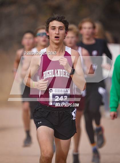 Thumbnail 1 in CHSAA 2A Cross Country Final photogallery.