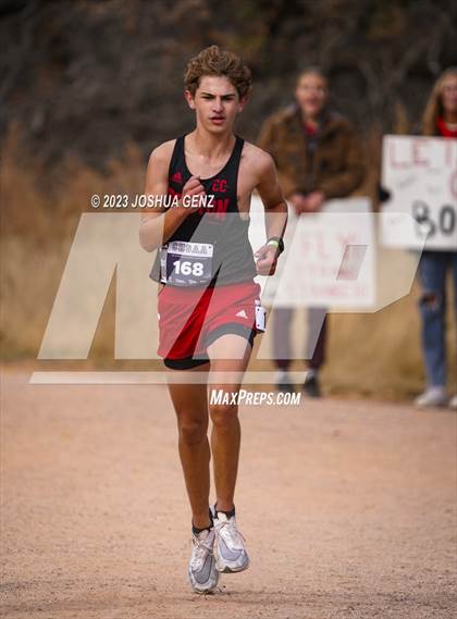Thumbnail 3 in CHSAA 2A Cross Country Final photogallery.