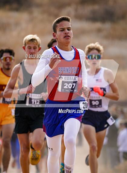 Thumbnail 3 in CHSAA 2A Cross Country Final photogallery.