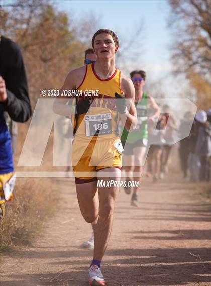 Thumbnail 1 in CHSAA 2A Cross Country Final photogallery.