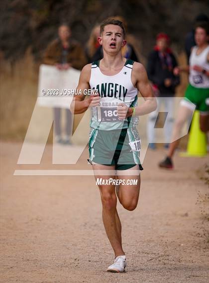 Thumbnail 1 in CHSAA 2A Cross Country Final photogallery.
