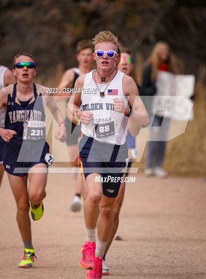 Thumbnail 3 in CHSAA 2A Cross Country Final photogallery.
