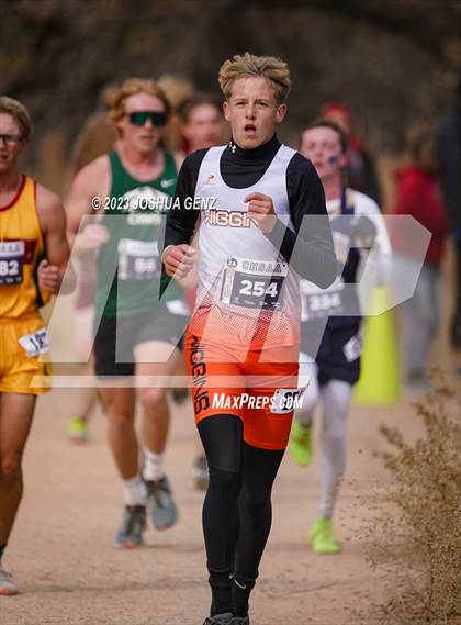 Thumbnail 2 in CHSAA 2A Cross Country Final photogallery.