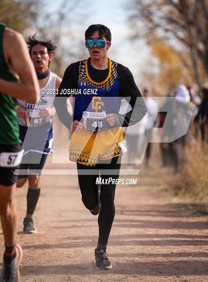 Thumbnail 1 in CHSAA 2A Cross Country Final photogallery.