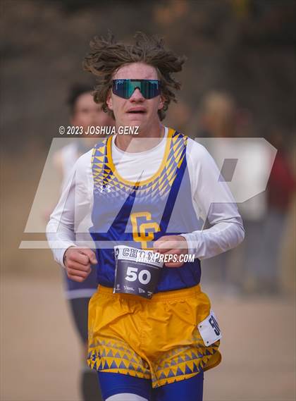 Thumbnail 1 in CHSAA 2A Cross Country Final photogallery.
