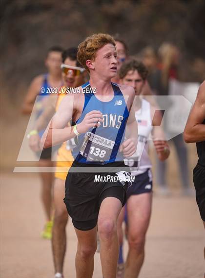 Thumbnail 1 in CHSAA 2A Cross Country Final photogallery.