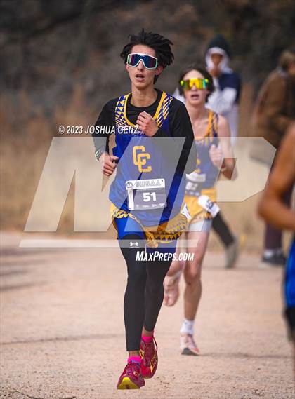 Thumbnail 3 in CHSAA 2A Cross Country Final photogallery.