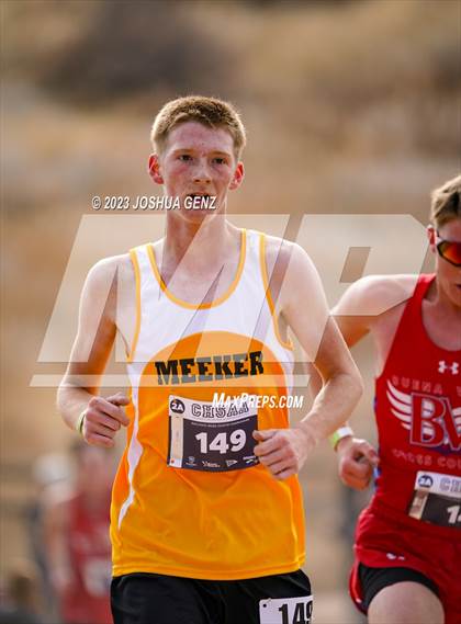 Thumbnail 1 in CHSAA 2A Cross Country Final photogallery.