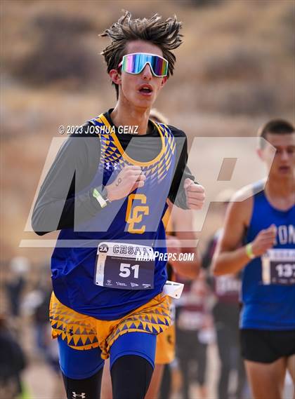 Thumbnail 3 in CHSAA 2A Cross Country Final photogallery.