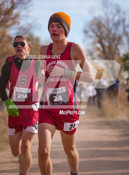 Thumbnail 1 in CHSAA 2A Cross Country Final photogallery.
