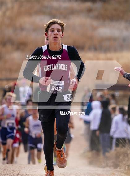 Thumbnail 3 in CHSAA 2A Cross Country Final photogallery.