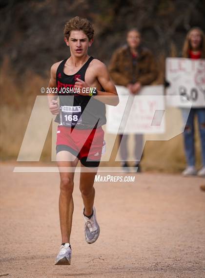 Thumbnail 1 in CHSAA 2A Cross Country Final photogallery.