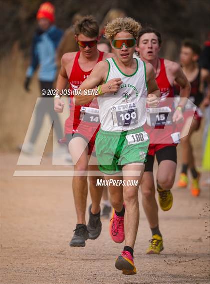 Thumbnail 3 in CHSAA 2A Cross Country Final photogallery.