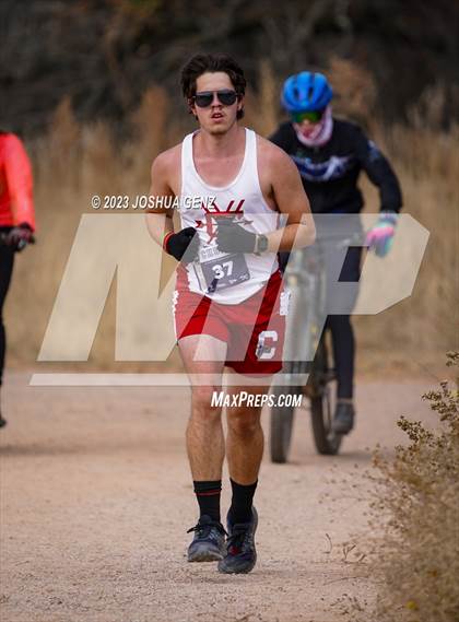 Thumbnail 1 in CHSAA 2A Cross Country Final photogallery.
