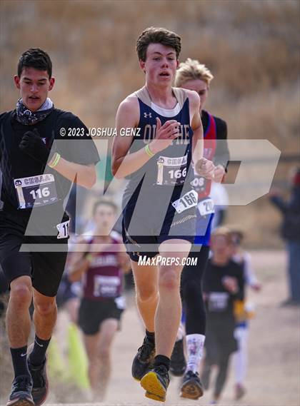 Thumbnail 1 in CHSAA 2A Cross Country Final photogallery.
