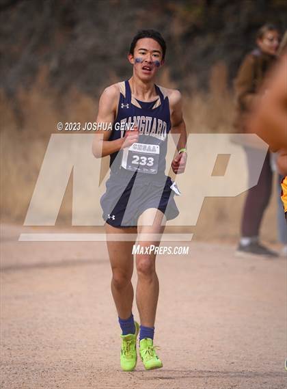 Thumbnail 2 in CHSAA 2A Cross Country Final photogallery.
