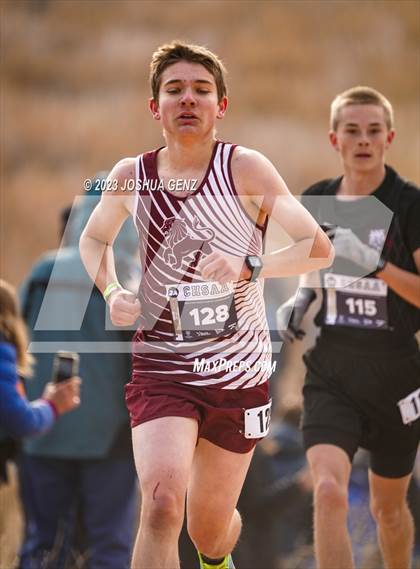 Thumbnail 3 in CHSAA 2A Cross Country Final photogallery.