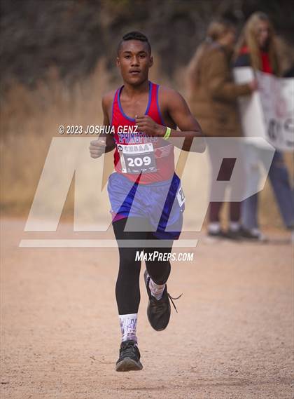 Thumbnail 3 in CHSAA 2A Cross Country Final photogallery.