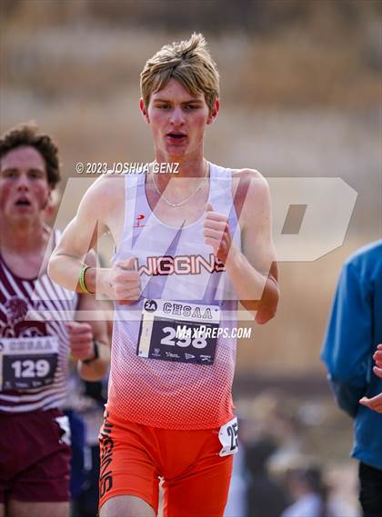 Thumbnail 3 in CHSAA 2A Cross Country Final photogallery.