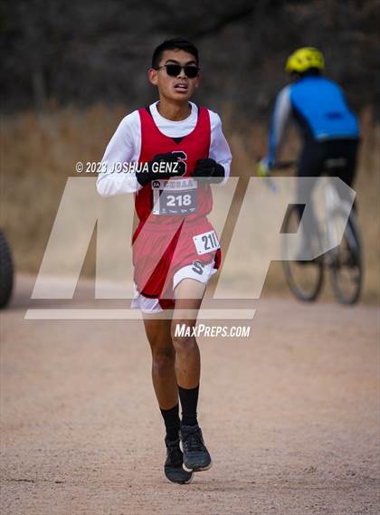 Thumbnail 3 in CHSAA 2A Cross Country Final photogallery.