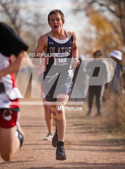 Thumbnail 2 in CHSAA 2A Cross Country Final photogallery.