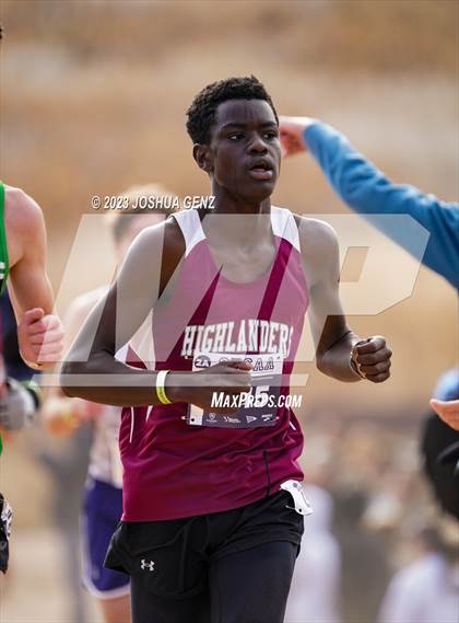 Thumbnail 3 in CHSAA 2A Cross Country Final photogallery.