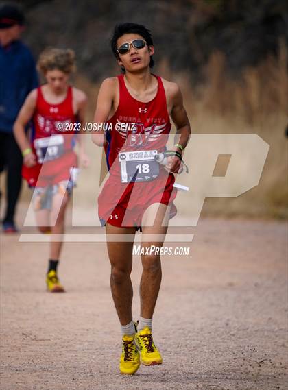 Thumbnail 2 in CHSAA 2A Cross Country Final photogallery.