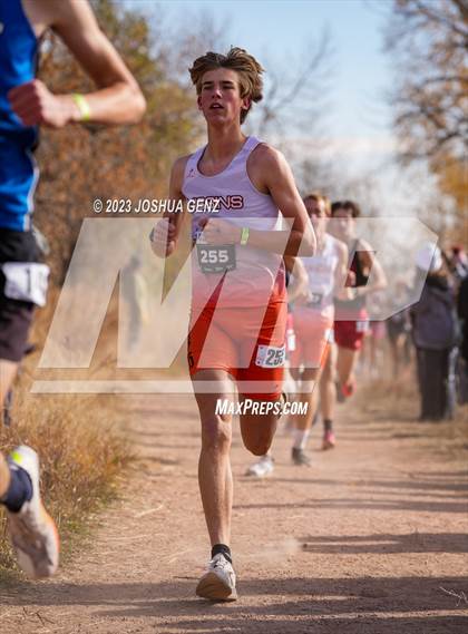 Thumbnail 2 in CHSAA 2A Cross Country Final photogallery.