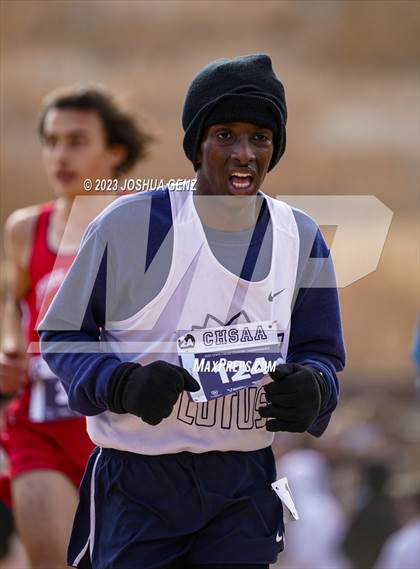 Thumbnail 3 in CHSAA 2A Cross Country Final photogallery.