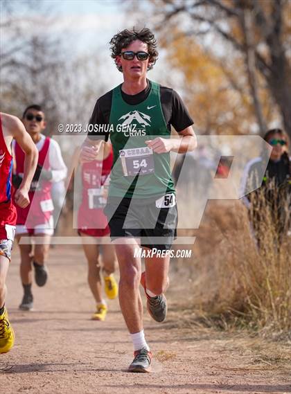 Thumbnail 3 in CHSAA 2A Cross Country Final photogallery.