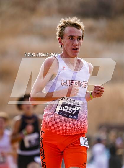 Thumbnail 1 in CHSAA 2A Cross Country Final photogallery.