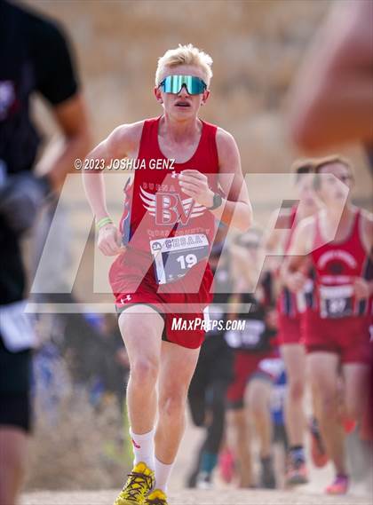 Thumbnail 2 in CHSAA 2A Cross Country Final photogallery.