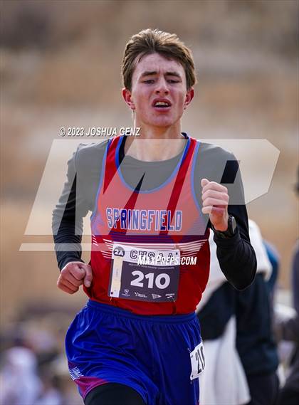 Thumbnail 3 in CHSAA 2A Cross Country Final photogallery.