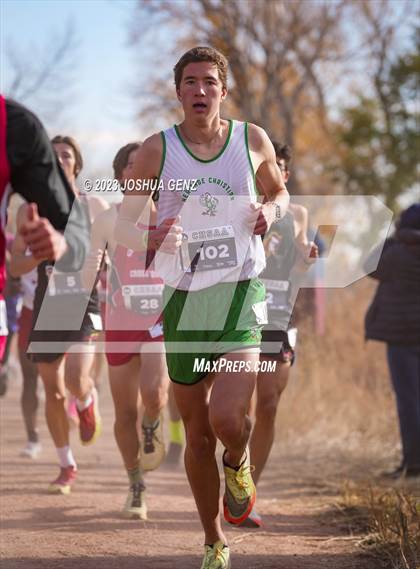 Thumbnail 3 in CHSAA 2A Cross Country Final photogallery.