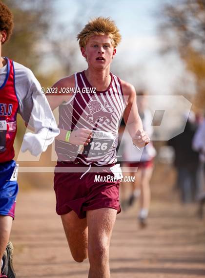 Thumbnail 3 in CHSAA 2A Cross Country Final photogallery.